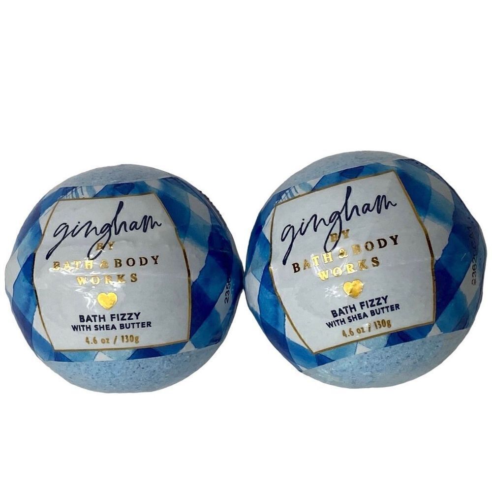 Bath and Body Works GINGHAM Bath Fizzy with Shea Butter